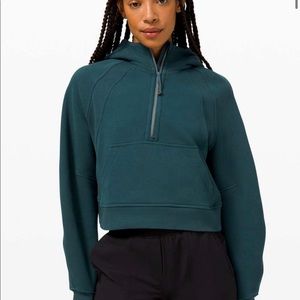 NWT Lululemon Scuba Oversized 1/2 Zip Hoodie